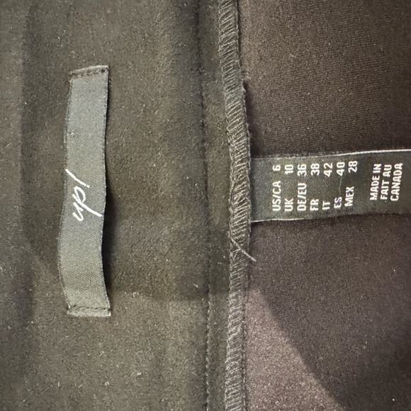 Up! Velvety Black Pants – Size 6 - Picture 5 of 5